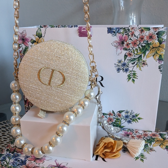 Christian Dior Vanity Pouch Jewelry case accessory make-up Holiday Novelty 2024 - Picture 5 of 11